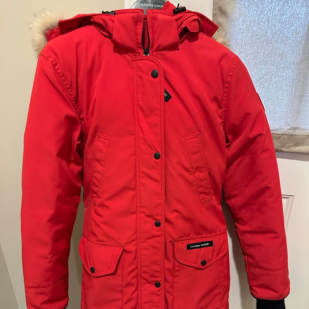 Canada Goose Trillium Parka Heritage in Fortune Red